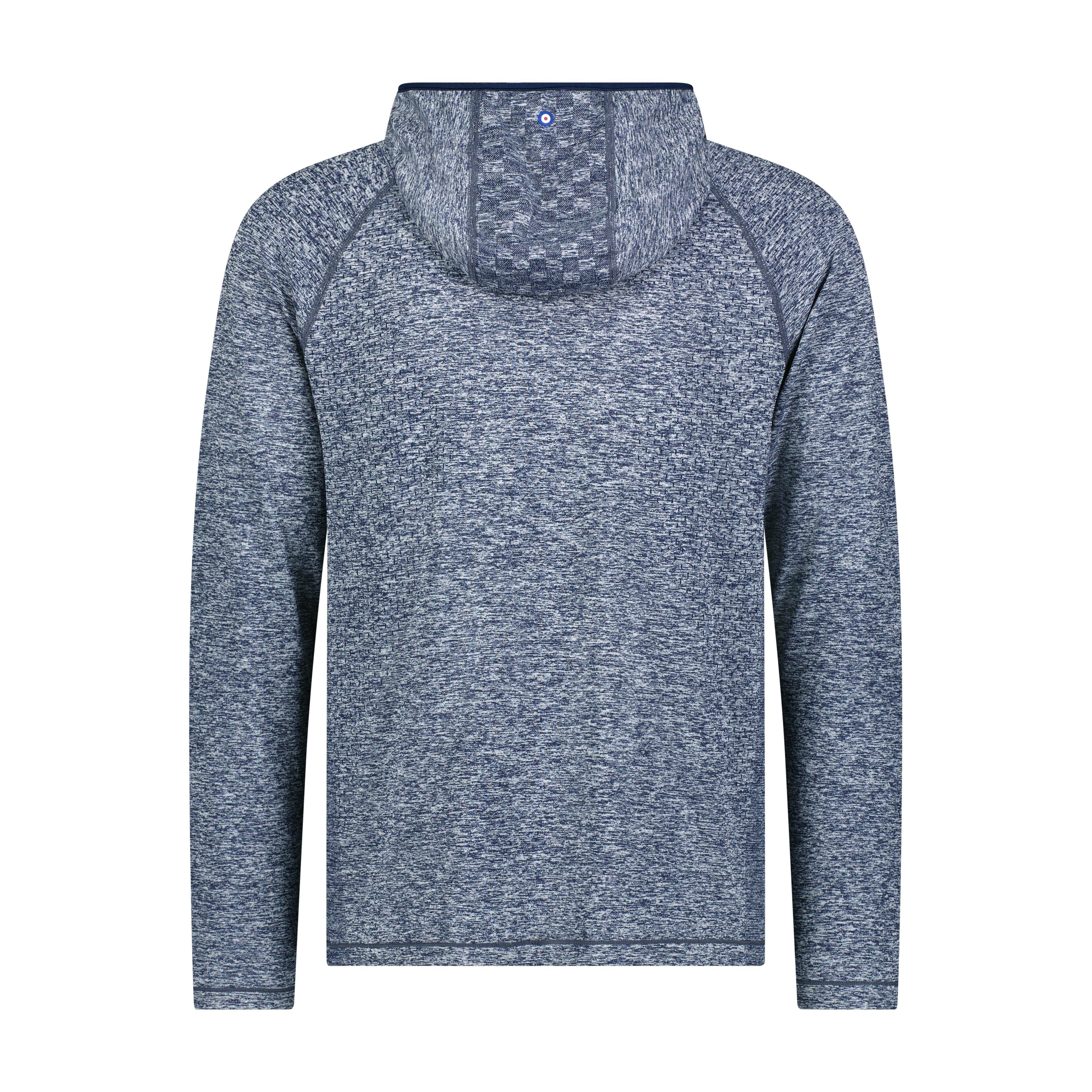 Men's Seamless Knit 1/4 Zip Hoodie