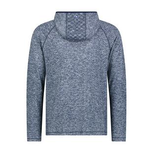 Men's Seamless Knit 1/4 Zip Hoodie BEN SHERMAN