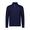 MARINE | Chandail à glissière 1/4 en piqué de couleur unie pour hommes