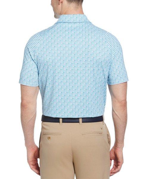 Men's 18th Hole Food Print Short Sleeve Polo