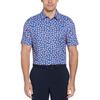 Men's Crab Novelty Print Short Sleeve Polo