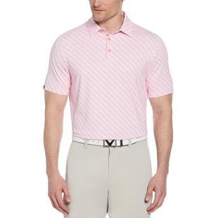 Men's Chev Twill Print Short Sleeve Polo CALLAWAY