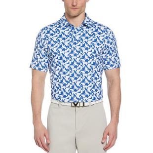 Polo à imprimé floral superposé pour femmes CALLAWAY