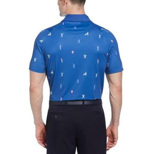 Men's Time Lapse Print Short Sleeve Polo CALLAWAY