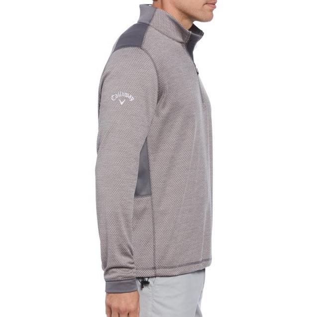 Men's Midweight 1/4 Zip Hex Pullover | CALLAWAY | Sweaters & Vests