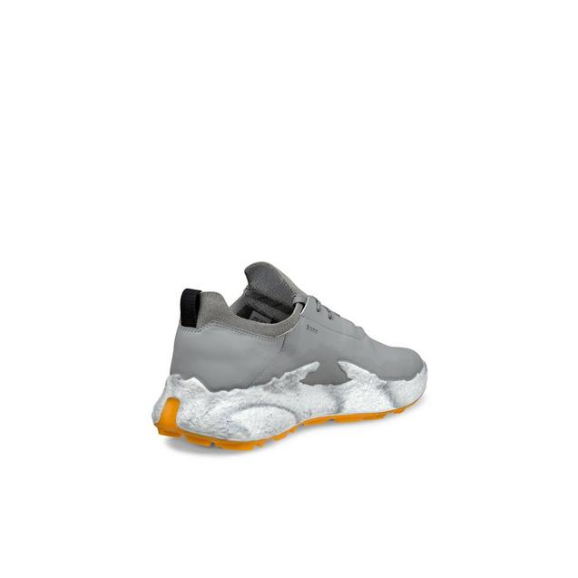 Men's BIOM H5 Spikeless Golf Shoe - Grey/Orange | ECCO | Golf