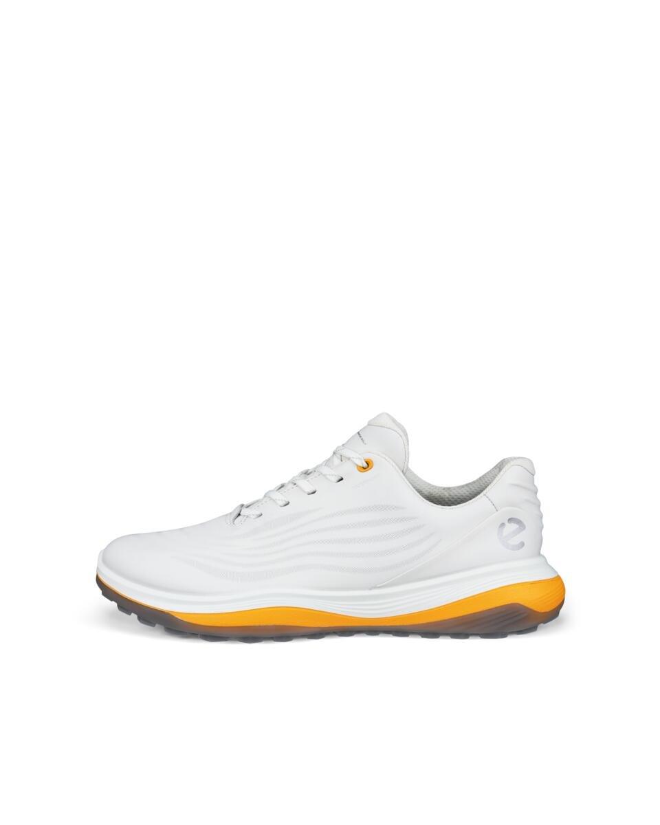 Men's Golf LT1 Spikeless Golf Shoe - White/Orange