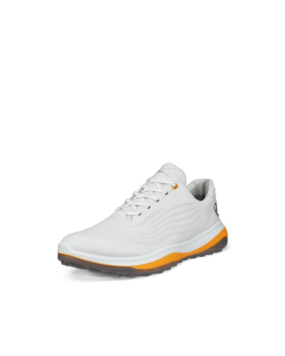Men's Golf LT1 Spikeless Golf Shoe - White/Orange