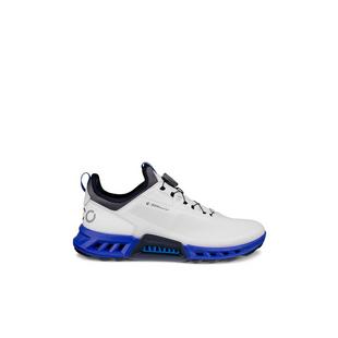 Men's BIOM C4 BOA Spikeless Golf Shoe - White/Blue ECCO