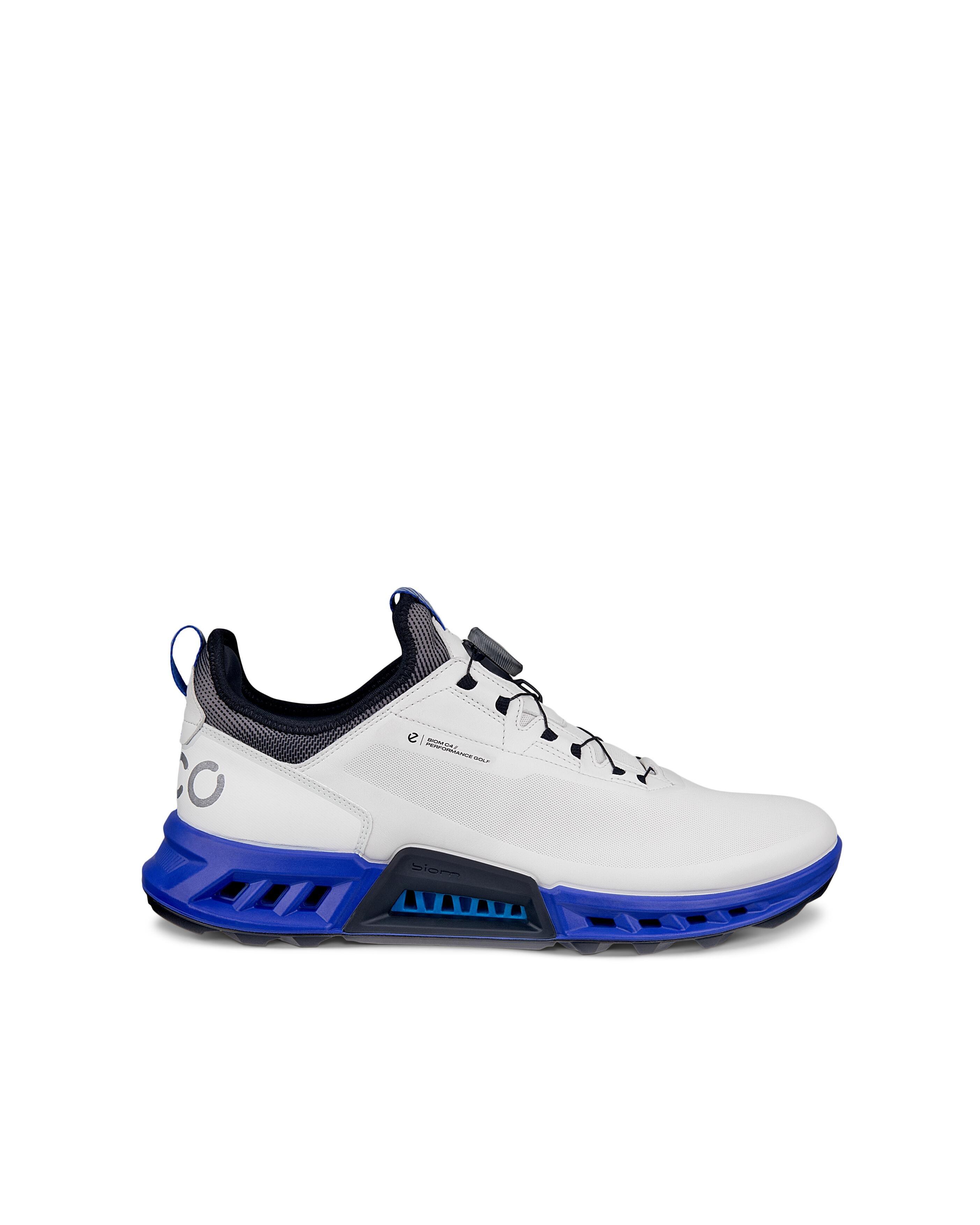 Prior Generation - Men's BIOM C4 BOA Spikeless Golf Shoe White/Blue