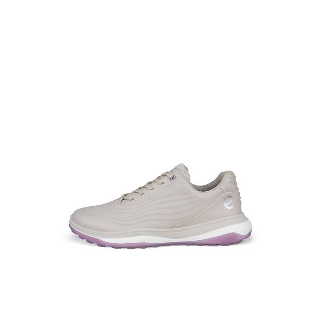 Chaussures sans crampons LT1 pour femmes- Beige/mauve ECCO