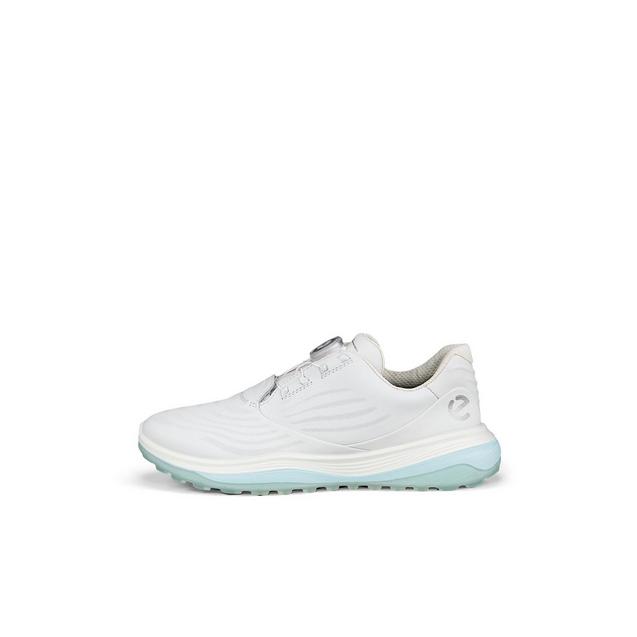 Women's LT1 BOA Spikeless Golf Shoe - White/Multi Blue ECCO