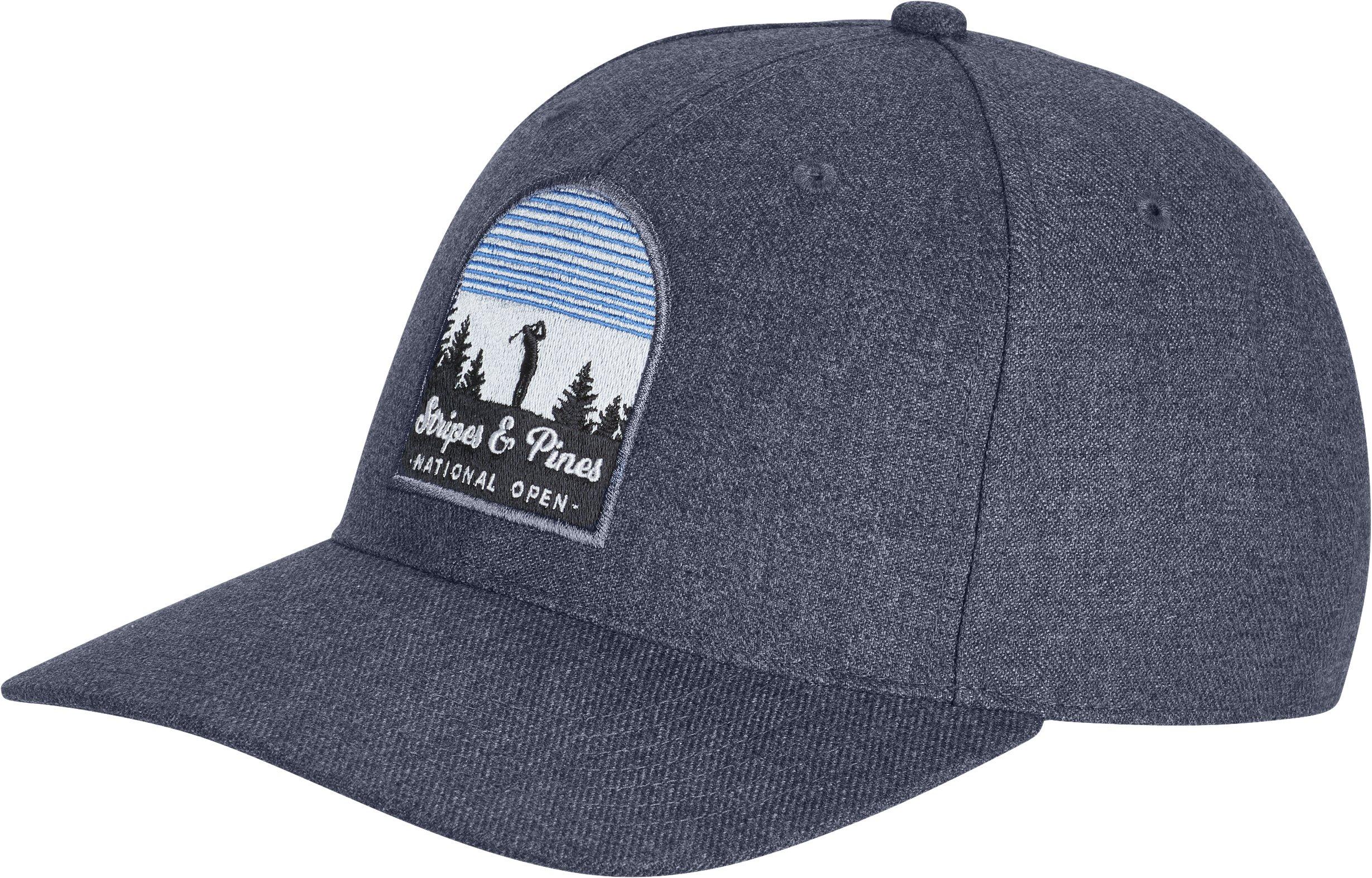 Men's Stripes and Pines High-Crown Cap
