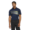 Polo &agrave; rayures Core Chest pour hommes
