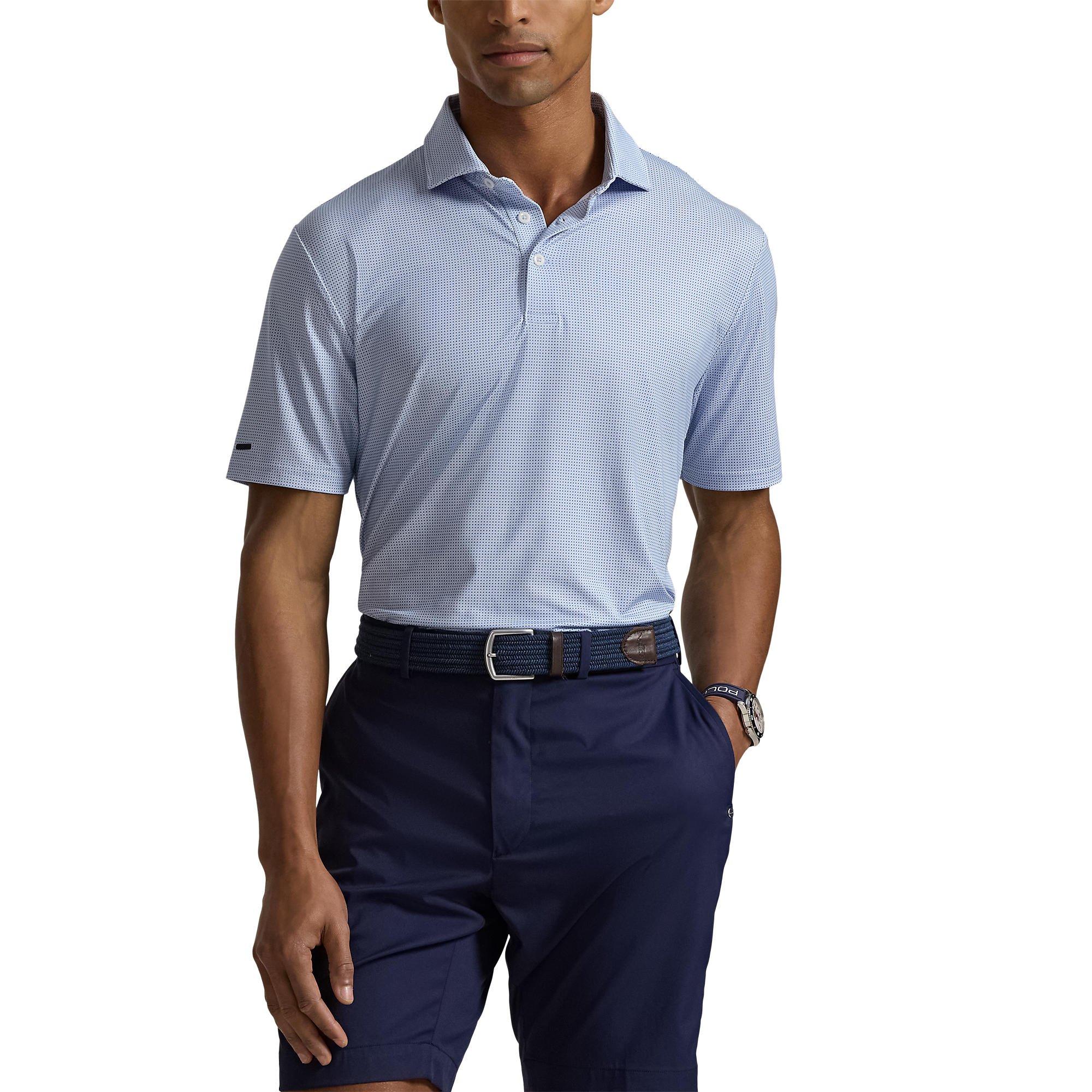 Men's Micro Cube Short Sleeve Polo
