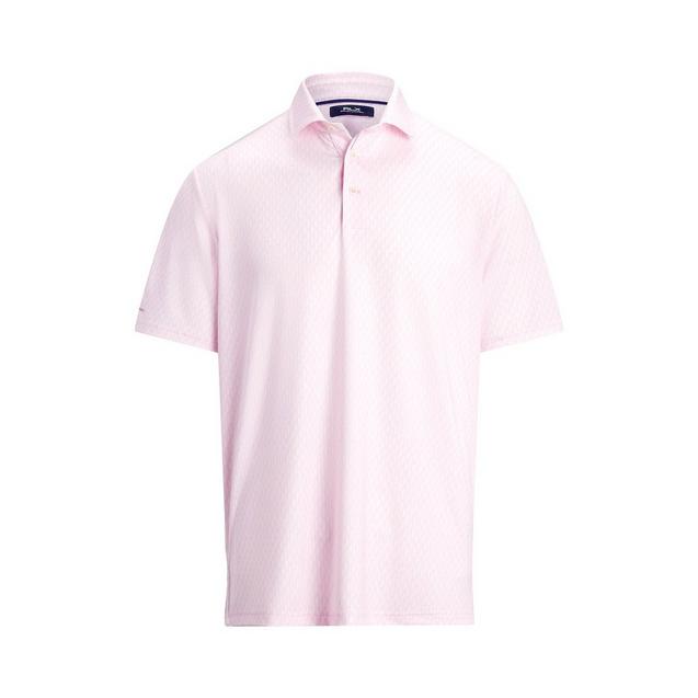 Men's Golf Club Bags Print Airflow Short Sleeve Polo RLX