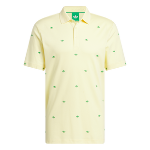 Men's Originals Printed Trefoil Short Sleeve Polo ADIDAS