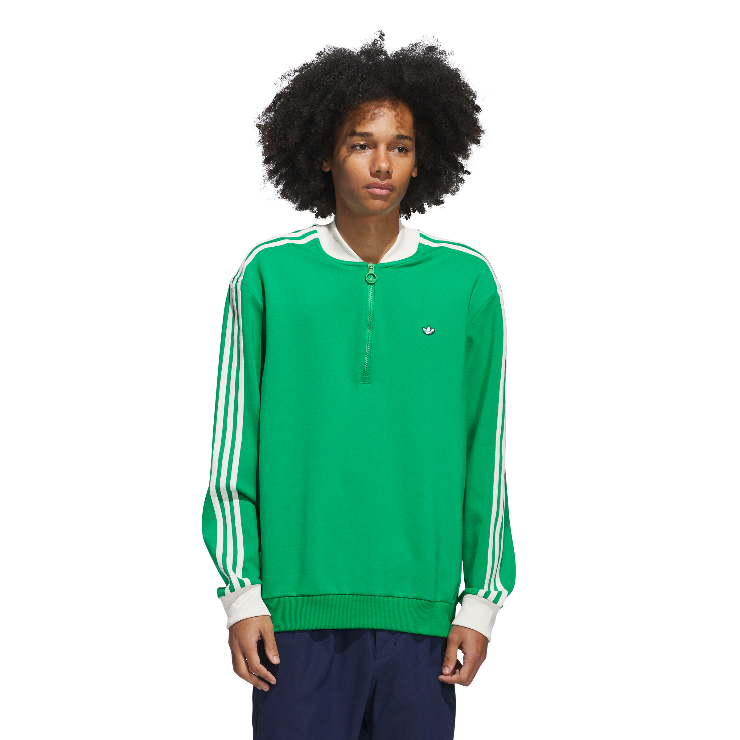 Men's Originals 3 Stripes 1/4 Zip Pullover