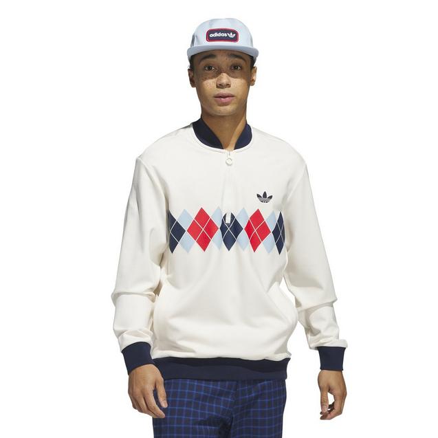 Men's Originals Argyle Printed 1/4 Zip Pullover | ADIDAS