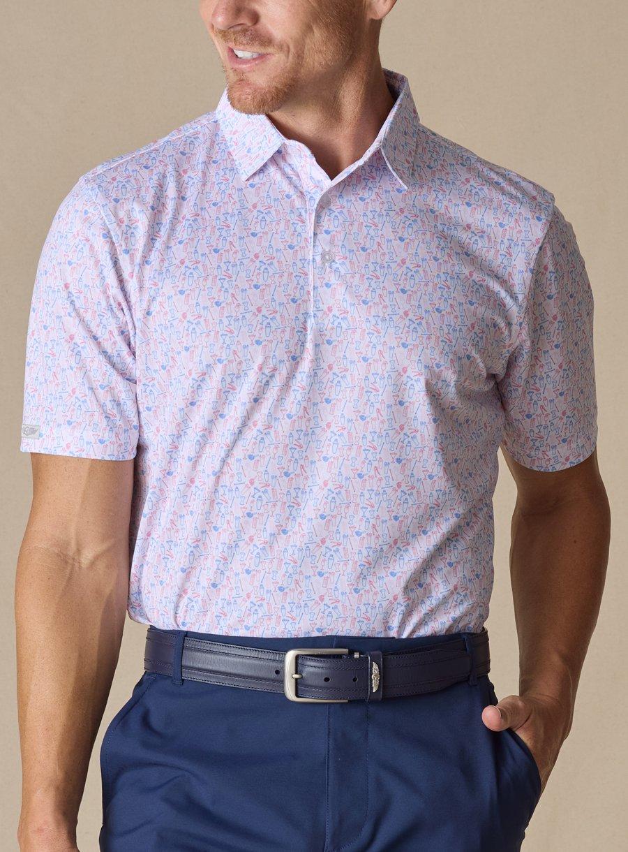 Men's Hey Bartender Short Sleeve Polo