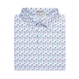 Men's Layline Short Sleeve Polo STRAIGHT DOWN