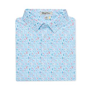 Men's Lucky Lager Short Sleeve Polo STRAIGHT DOWN