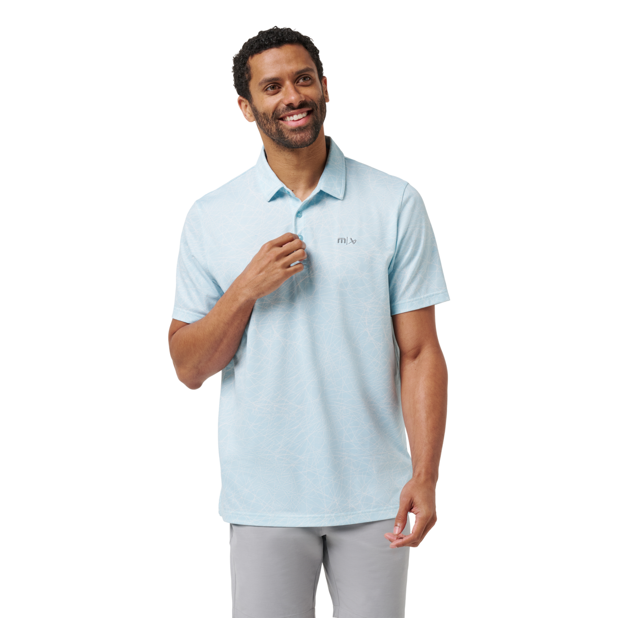 Men's Bauer x TravisMathew Clean Ice Short Sleeve Polo