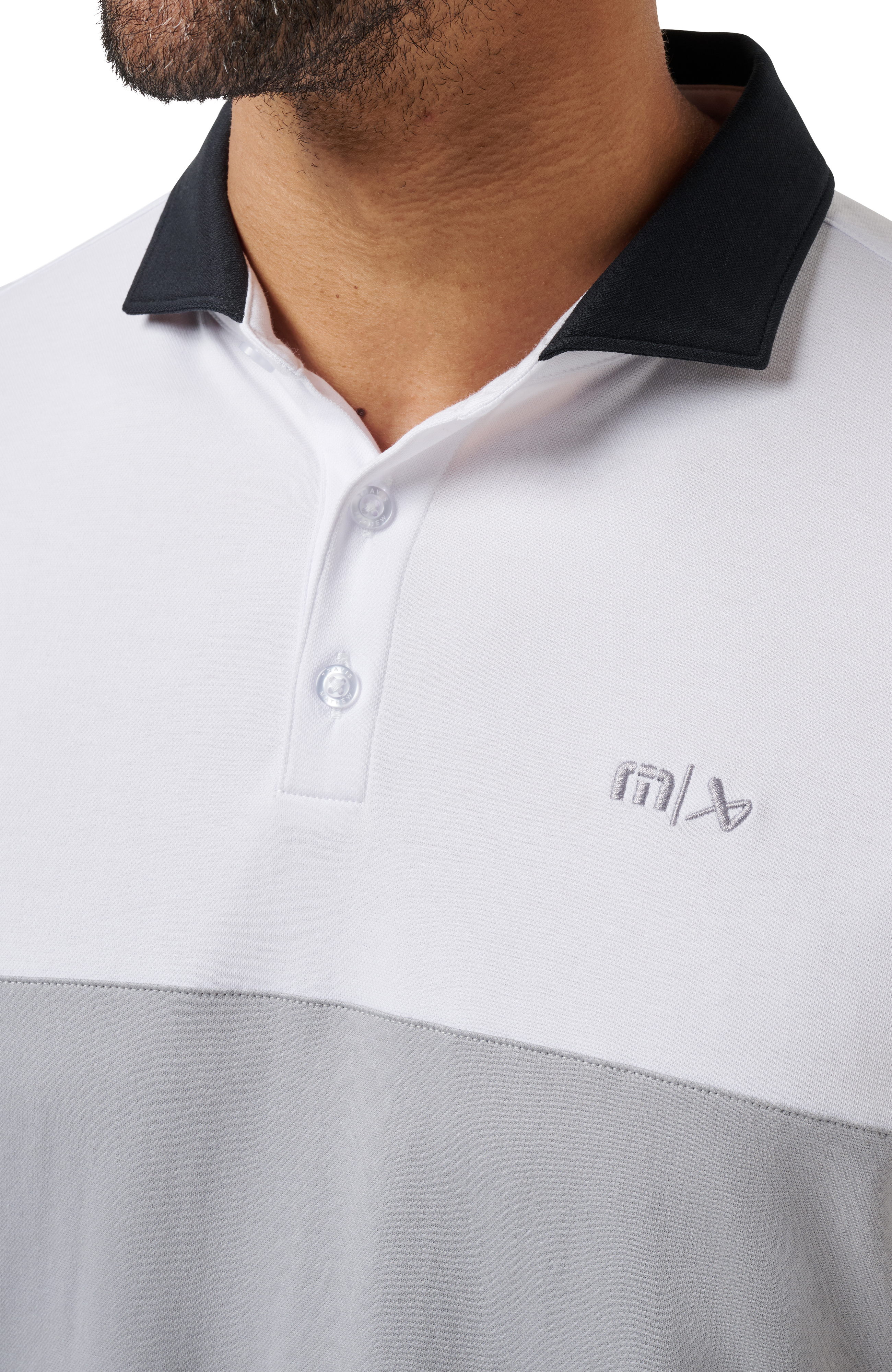 Men's Bauer x TravisMathew Body Check Short Sleeve Polo