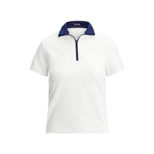 Polo ajusté avec glissière ¼ pour femmes RLX