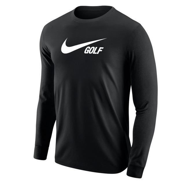 Men's Cotton Golf Long Sleeve Shirt NIKE