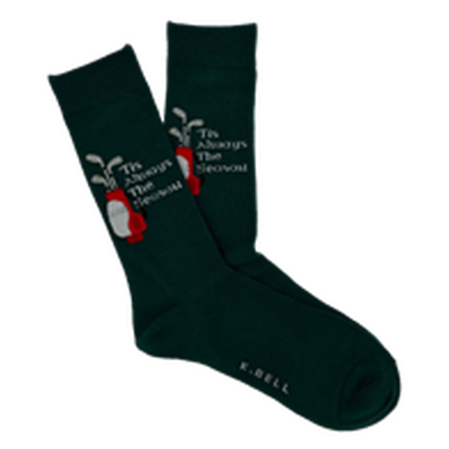 Men's Tis Golfing Season Crew Sock K-BELL