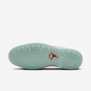 Chaussures  Jordan ADG 5 sans crampons pour hommes - Blanc et rouge JORDAN
