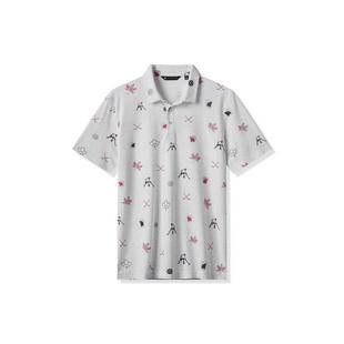 Men's Canada AOP Hockey Short Sleeve Polo