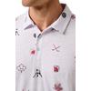 Men's Canada AOP Hockey Short Sleeve Polo