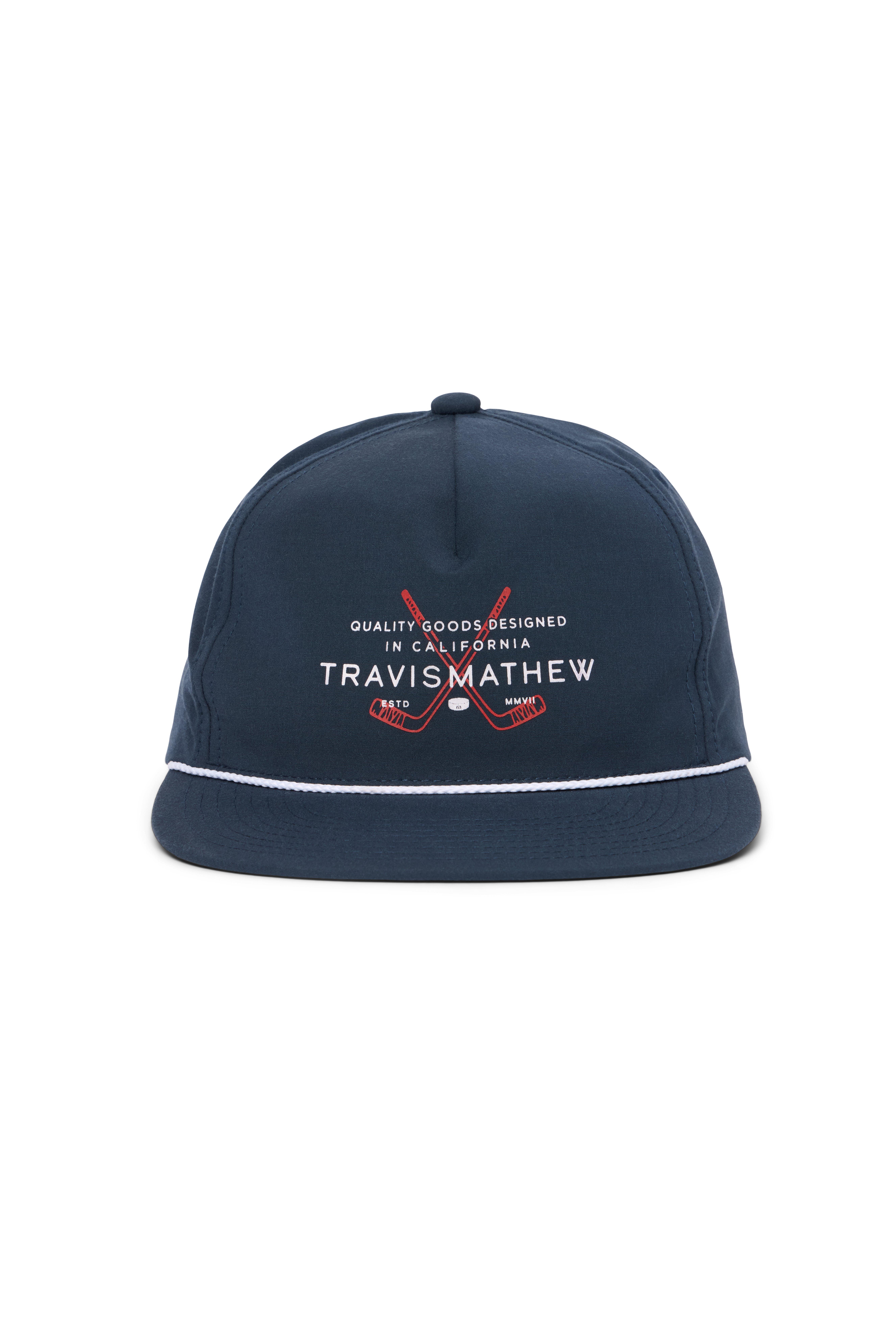 Men's Canada Hockey Stick Adjustable Rope Cap