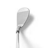 Cocheur Pro T3 en blanc satiné avec tiges en acier