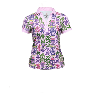 Women's Tiki Time Short Sleeve Polo ROLO