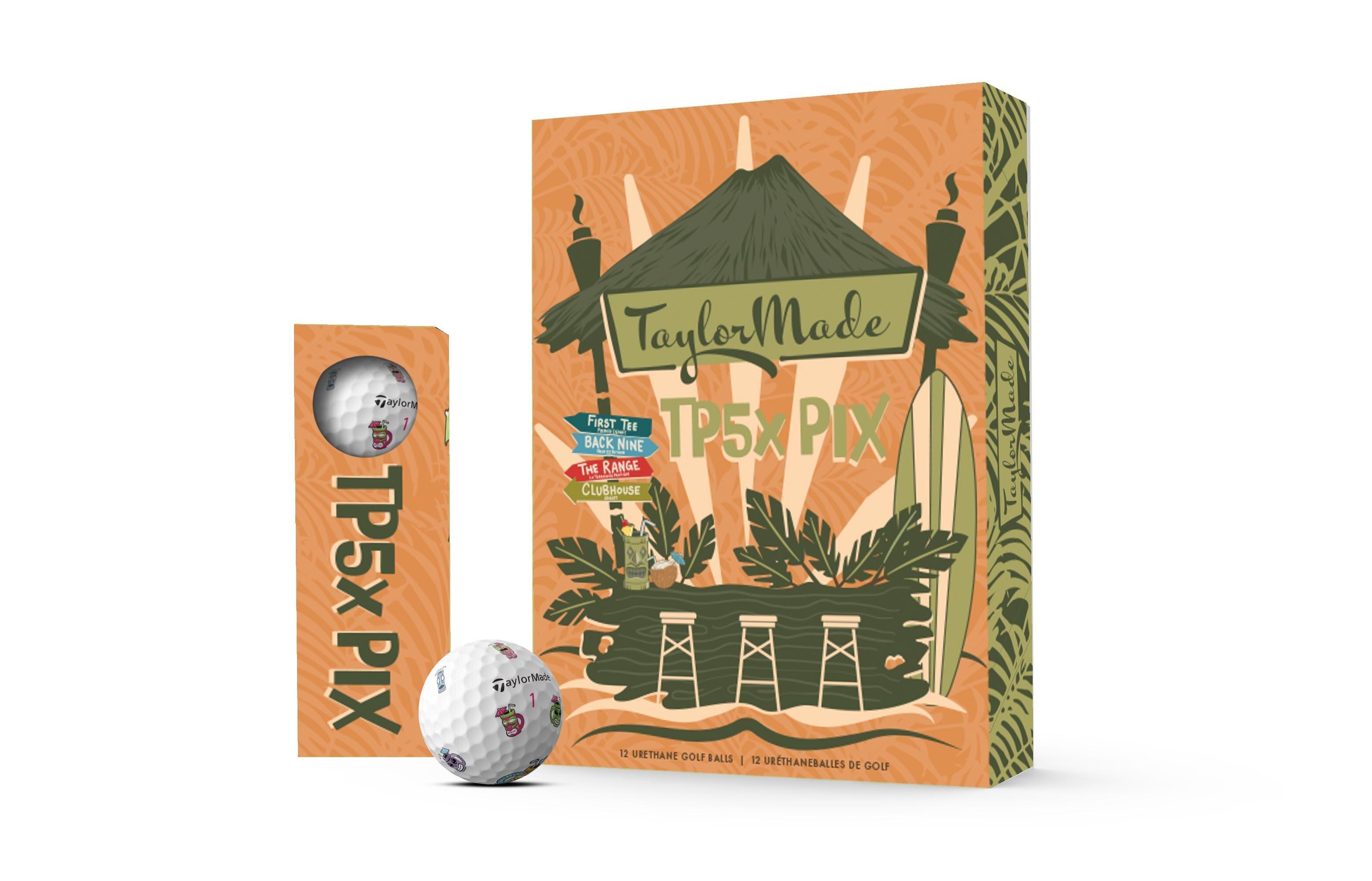 Limited Edition - TP5x Golf Balls - Tiki | TAYLORMADE | Golf