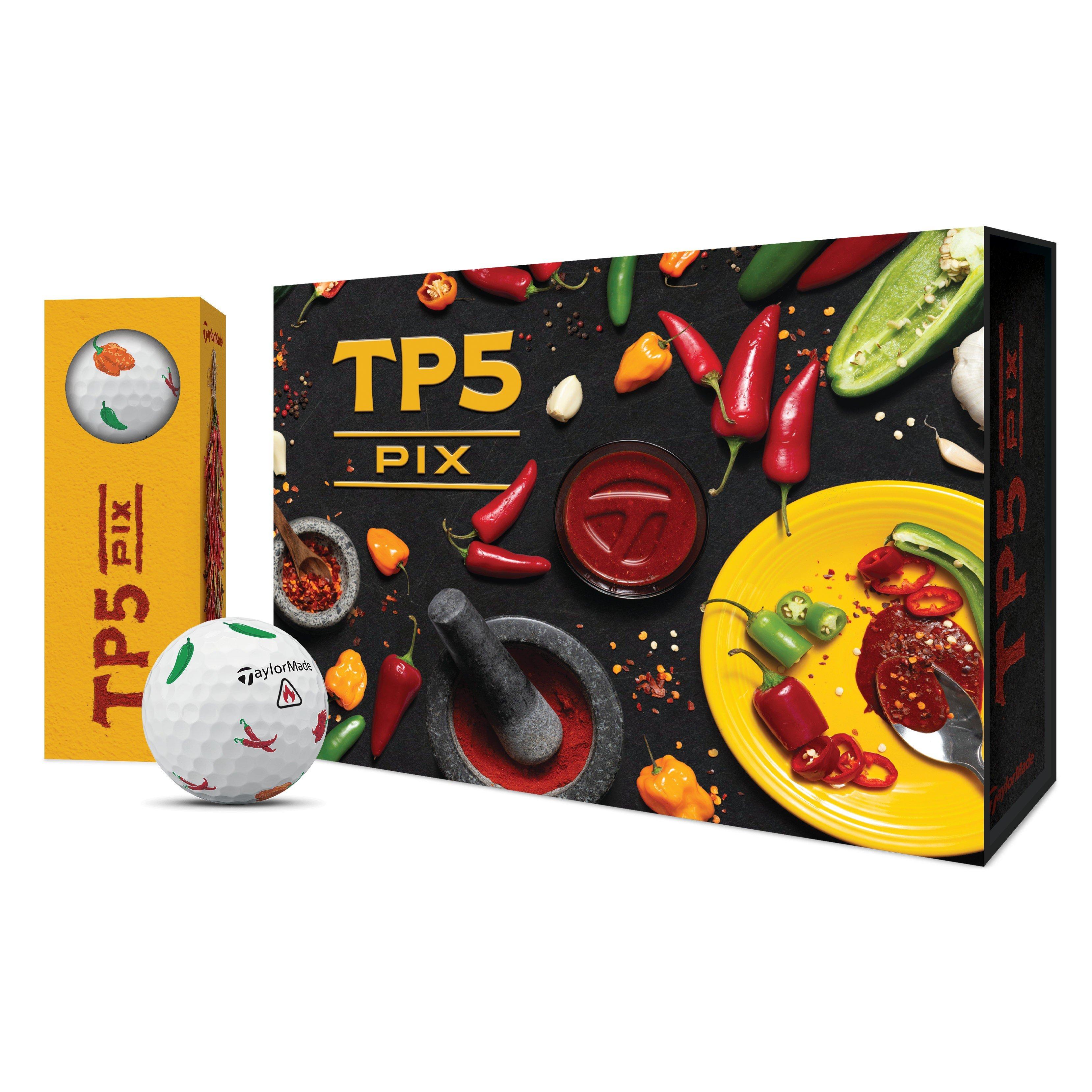 限定品TP5 pix™ Peppers（ペッパー）ボール 1ダース新品未使用品 Limited Edition - TP5 pix Golf Balls - Peppers | TAYLORMADE | Golf