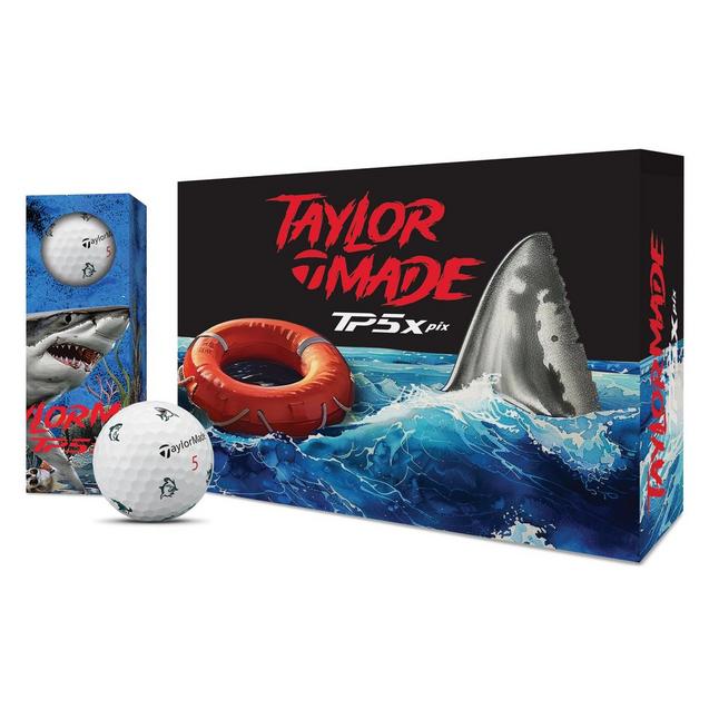 Limited Edition - TP5x pix3.0 Golf Balls - Sharks | TAYLORMADE
