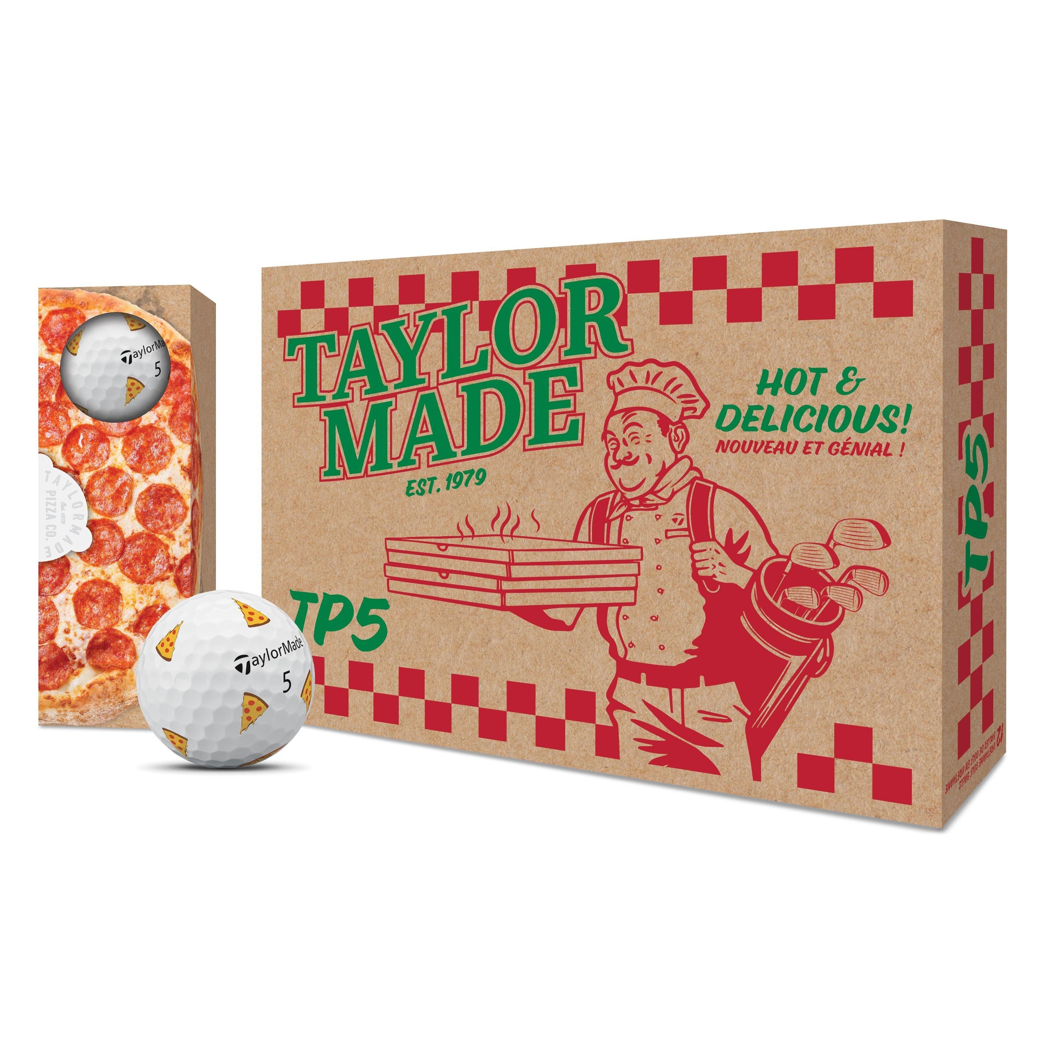 Limited Edition - TP5 pix Golf Balls - Pizza