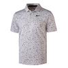 Men's Dri-FIT Tour Micro Floral Short Sleeve Polo