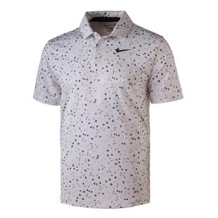 Men's Dri-FIT Tour Micro Floral Short Sleeve Polo NIKE