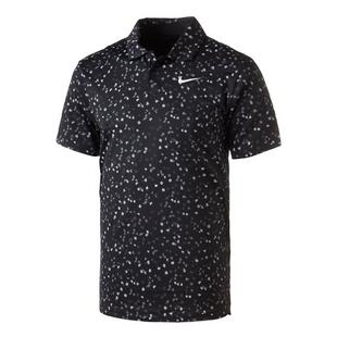 Men's Dri-FIT Tour Micro Floral Short Sleeve Polo