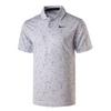 Men's Dri-FIT Tour Micro Floral Short Sleeve Polo