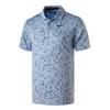 Men's Dri-FIT Tour Micro Floral Short Sleeve Polo