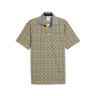Men's Puma x PTC Tile Short Sleeve Polo