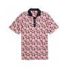 Men's Pique Flower Fields Short Sleeve Polo
