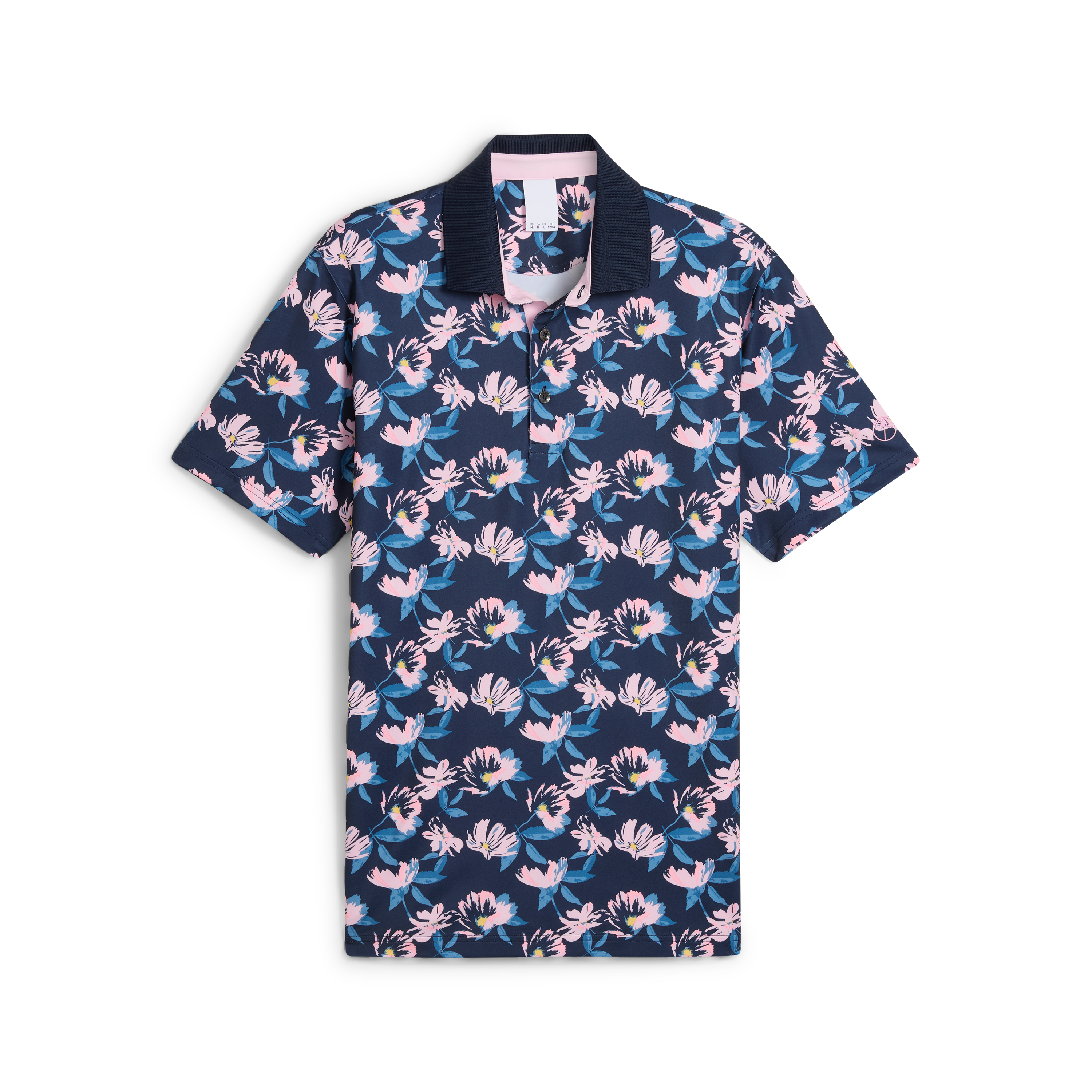 Men's Puma x AP Spring Floral Short Sleeve Polo