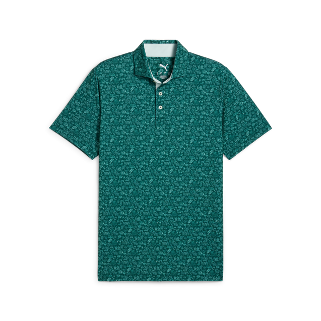 Men's MATTR Peach Stand Short Sleeve Polo | PUMA | Shirts & Polos